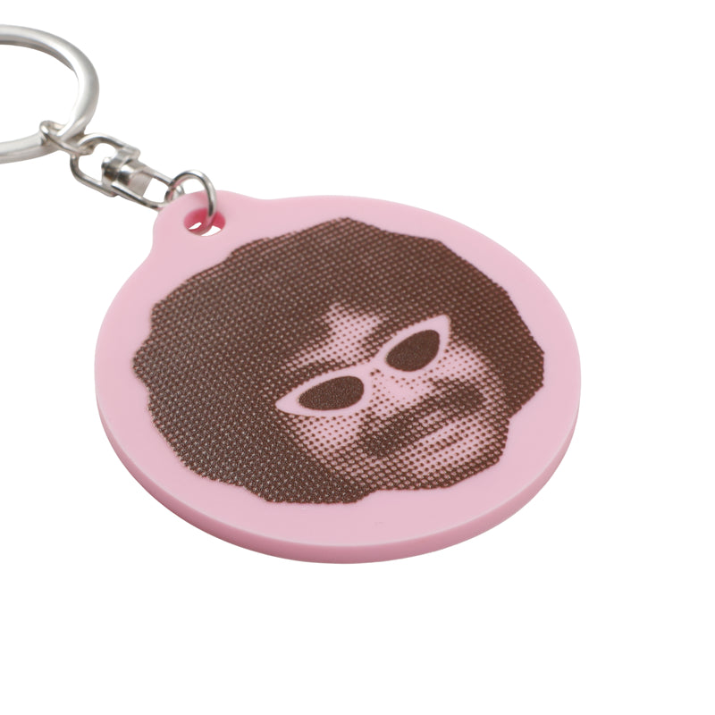 Rubber keychain