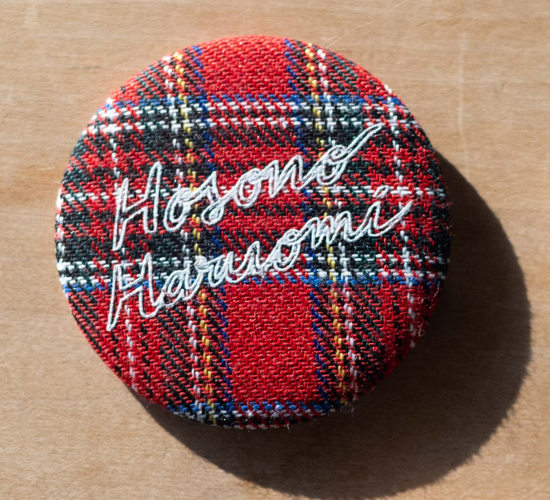 Fabric Pin Badge A