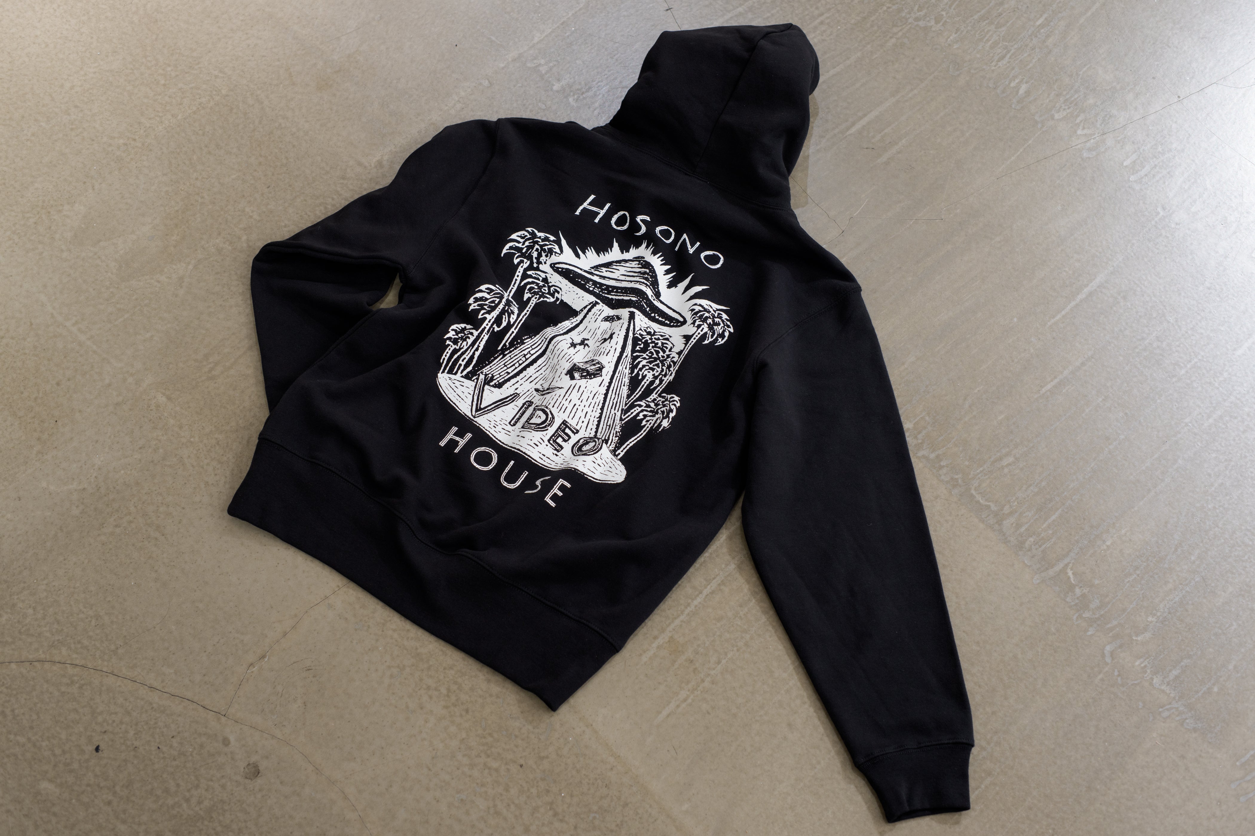 HOSONO VIDEO HOUSE Hoodie Black – Haruomi Hosono - Official Store