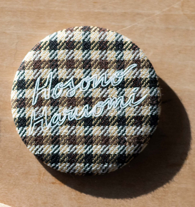 Fabric Pin Badge C