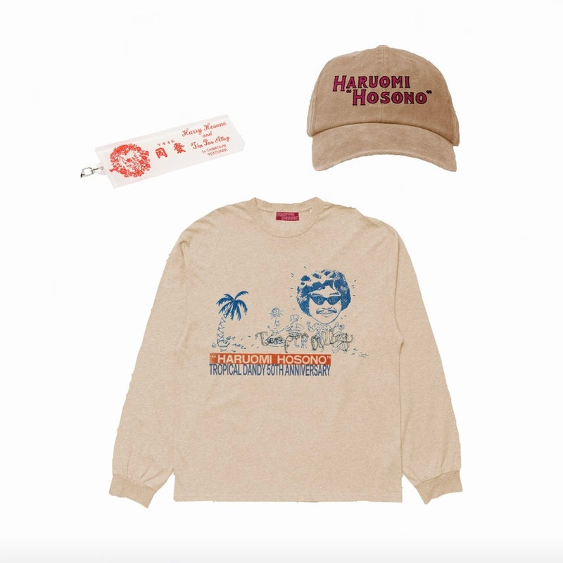 Tropical Lucky Bag-3🏝️Peking Duck Long-sleeve T-shirt＋Tropical Cap A＋同發 Dohatsu Collaboration Acrylic Keychain